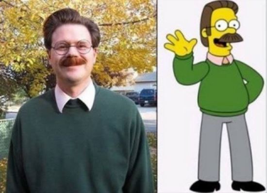 Ned from The Simpsons