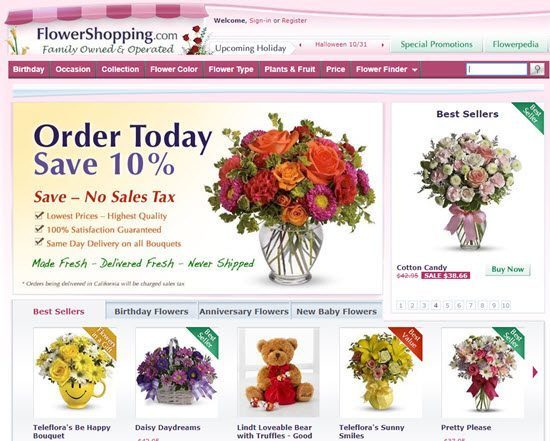 Flower Shopping order flowers online